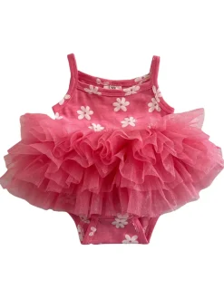 Flower / Organic Tutu Bodysuit