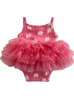 Flower / Organic Tutu Bodysuit