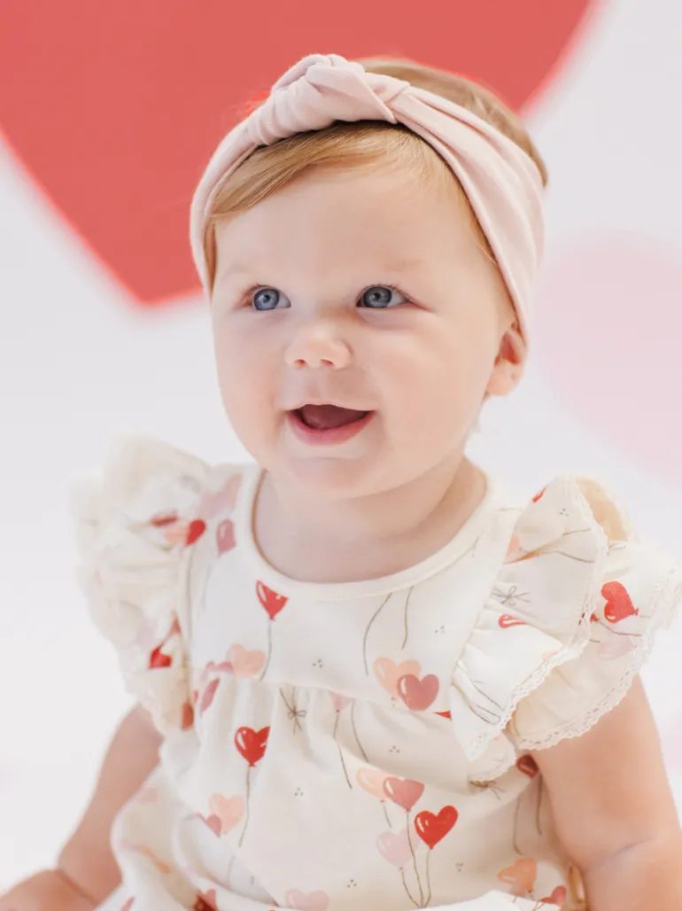 Flutter Dress, Heart Balloons
