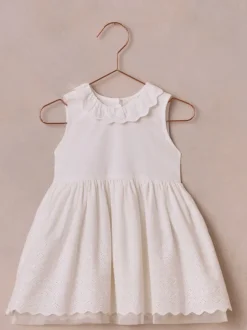 Georgia Dress, White