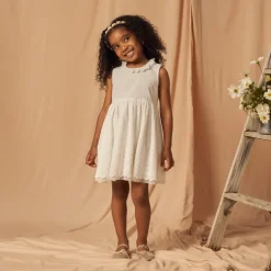 Georgia Dress, White