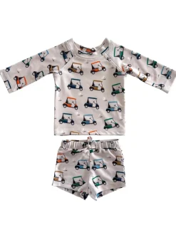Golf Cart / Mar Rashguard Set / UPF 50+