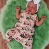 Golf Cart Pink / Organic Slub Bay Jumpsuit