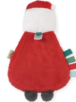 Itzy Lovey™ Plush Teether Toy, Holiday Santa