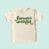 Kid's Graphic Short Sleeve Tee, Forest Child