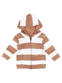 Kids' Organic Reversible Hoodie, Adobe