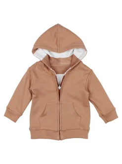 Kids' Organic Reversible Hoodie, Adobe
