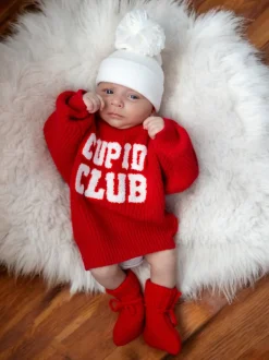 Knit Sweater, Cupid Club