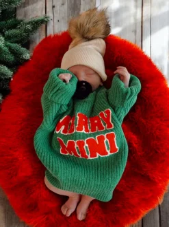 Knit Sweater, Merry Mini