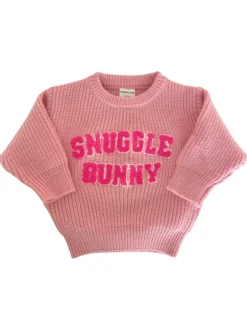 Knit Sweater, Snuggle Bunny Pink