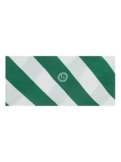 Knot Bow, Green/Silver
