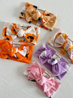 Knot Bow, Orange Ghost