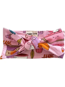Knot Bow, Pumpkin Spice Latte Pink