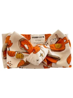 Knot Bow, Pumpkin Spice Latte