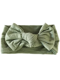 Knot Bow, Sage Bamboo