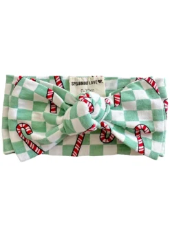 Knot Bow, Winterfresh Candy Cane