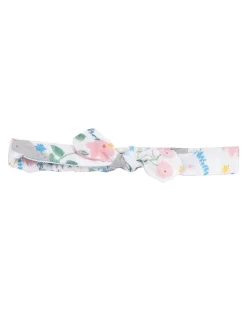 Knot Headband, Narwhal Floral