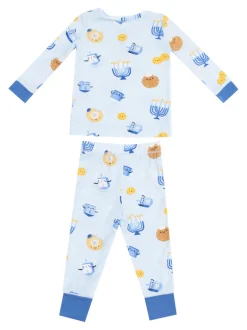 Long Sleeve Loungewear Set, Hanukkah