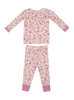 Long Sleeve Loungewear Set, Pretty Calico