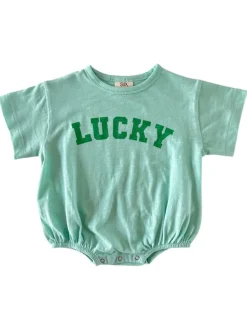 Lucky / Organic Graphic T-Shirt Bubble