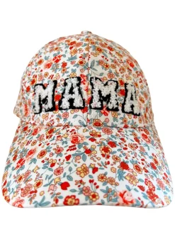 MAMA Adult Baseball Hat, Leonie Floral