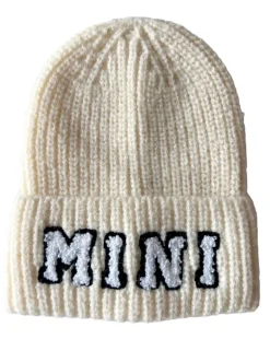 Mini Knit Hat, French Vanilla
