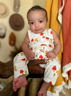 Mushroom / Organic Bay Jumpsuit