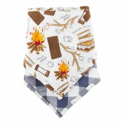 Muslin Bib & Spoon Set, S'mores
