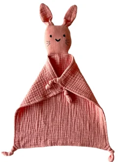 Muslin Bunny Lovey, Rose
