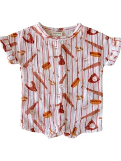Muslin Henley Shortall, Baseball Game