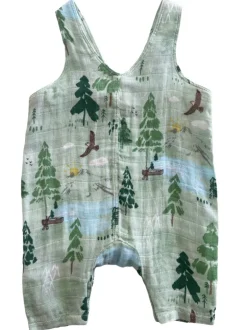 Muslin Overall, Mountain Cabin