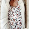Muslin Swaddle, Autumn Ditsy Floral