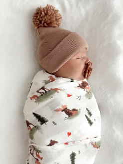 Muslin Swaddle, Moose