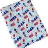 Muslin Swaddle, 4th of July Blue