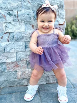 Muslin Tutu Bubble, Dusty Lavender