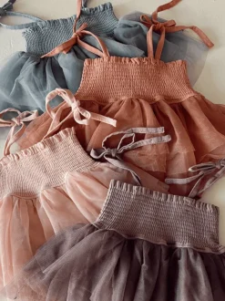 Muslin Tutu Bubble, Dusty Rose