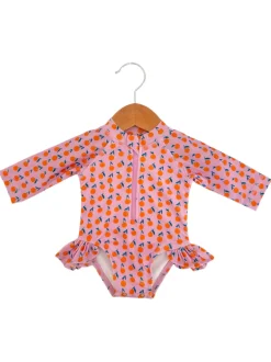 Oranges / Skipper Rashguard Swimsuit / UPF 50+