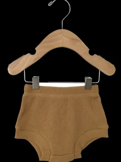 Organic Cotton Waffle Shorts, Honey