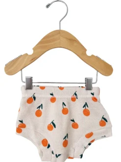 Organic Cotton Waffle Shorts, Oranges