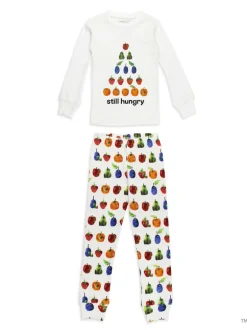Organic Kids Long Sleeve PJ Set, Still Hungry