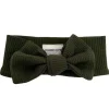Organic Waffle Knot Bow, Forest