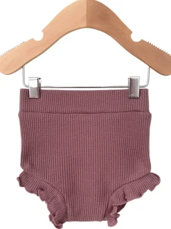 Organic Waffle Ruffle Bloomer, Winterberry