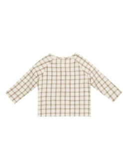 Organic Zion Shirt, Cinnamon Plaid