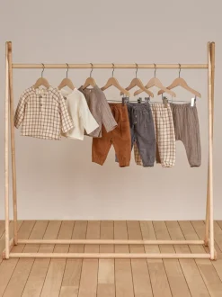 Organic Zion Shirt, Cinnamon Plaid