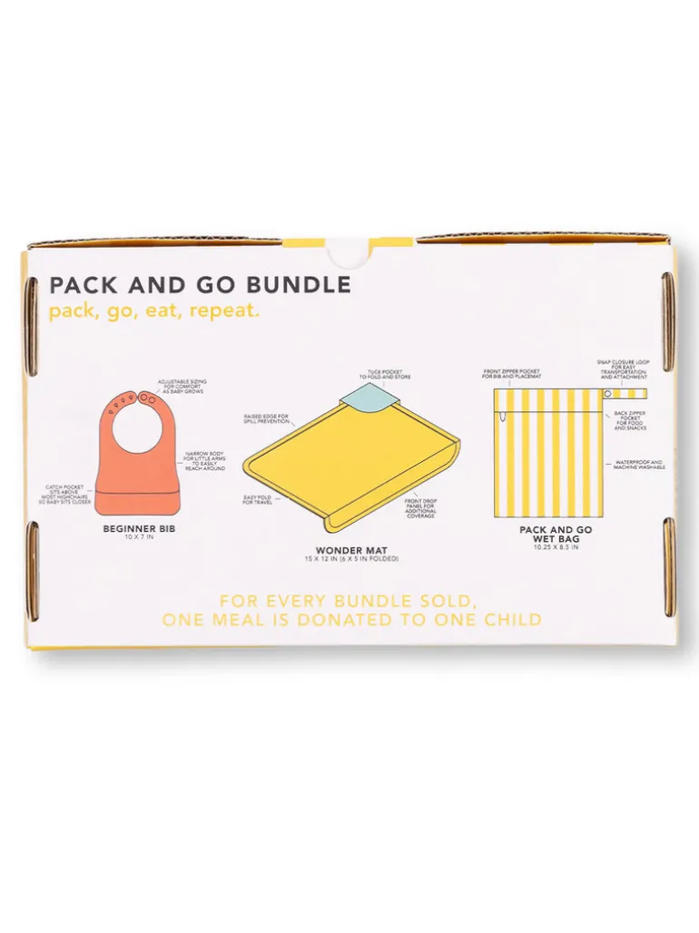 Pack & Go Bib & Placemat Bundle, Circus Fun