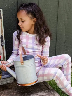 2-Pack Organic 2-Piece Pajama Sets, Swiss Chalet