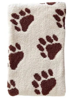 Phufy® Bliss Blanket, Chocolate Bear Paw