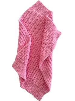 Phufy® Bliss Waffle Mini Blanket, Cotton Candy Pink