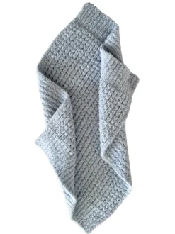 Phufy® Bliss Waffle Mini Blanket, Baby Blue