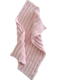 Phufy® Bliss Wave Mini Blanket, Baby Pink